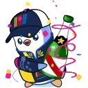 Video sticker 🥂 Pengu collection @...