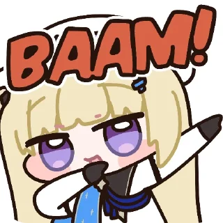 Sticker 💛 菲比啾比~ 啾²！