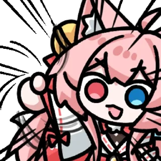 Telegram stiker 🚫 长门狐狐 @zhaxia_cn
