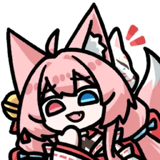 Video sticker 👍 长门狐狐 @zhaxia_cn