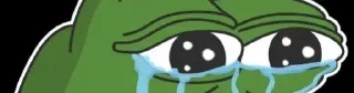 Telegram sticker 😭 Pepe @Gallery_Memes