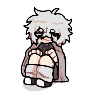 Telegram sticker 😢 ктотапедофил [ кр @meowwles ]