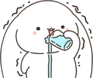 Sticker 💬 솔직한 망붕왕! 망상토끼 By @KakaoEmoticon