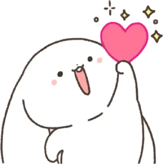 Video sticker 💬 솔직한 망붕왕! 망상토끼 By @KakaoEmoticon