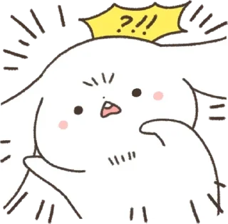 Telegram sticker 💬 솔직한 망붕왕! 망상토끼 By @KakaoEmoticon