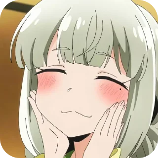 Telegram sticker ❤ Kiwi Araga by @Mah0u_Shoujo_ni_Akogarete
