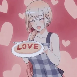 Телеграм стикер ❤️ Marin ❤️@Nezukooo_uwu :: @fStikBot