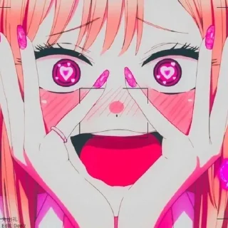 Телеграм стикер 😍 Marin ❤️@Nezukooo_uwu :: @fStikBot