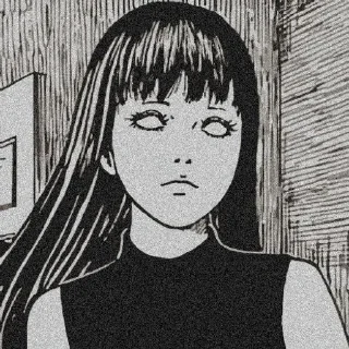Telegram sticker 🌟 ༉‧₊˚.Junji Ito :: @fStikBot