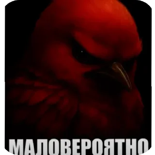 Telegram sticker 🐦 Вряд-ли @rst1k
