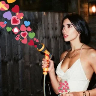 Sticker 🔫 Dua Lipa Reacts by @DUALIPABR