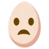 Sticker 😕 egg - @itsheeshit