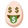 Sticker 🤑 egg - @itsheeshit
