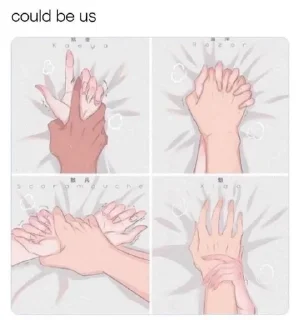 Telegram sticker 🌟 Me and Who?