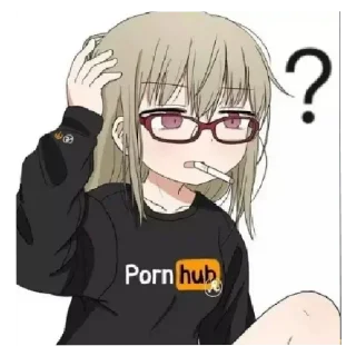 Телеграм стикер ❓ esquizotaco        by @raivozo