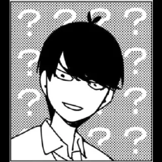 Телеграм стикер ❓ esquizotaco        by @raivozo