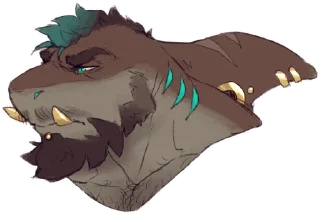 Telegram sticker 😔 ShockJaws