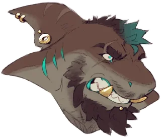 Telegram sticker 😠 ShockJaws