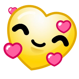 Телеграм стикер 💛 Amoremoji Hearts 💕 @TgSticker