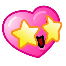 Телеграм стикер 🤩 Amoremoji Hearts 💕 @TgSticker