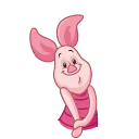 Telegram sticker ☺️ Piglet