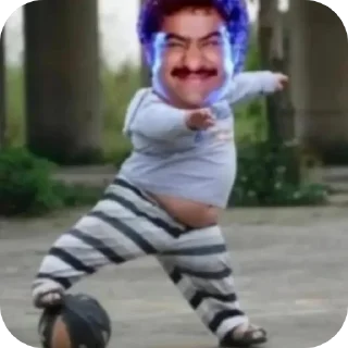 Telegram sticker 🥳 NTR memes by PATRICK