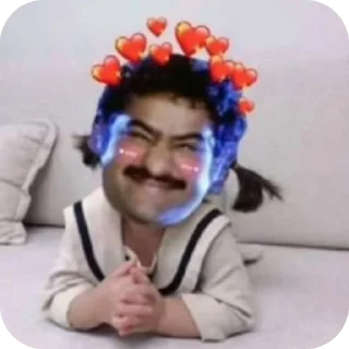 Telegram sticker 🤓 NTR memes by PATRICK