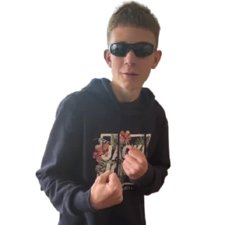 Telegram sticker 😎 Братіки🤙