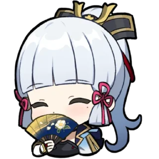 Sticker ☺️ Картины Паймон 8 | @GenshinImpactEmojis
