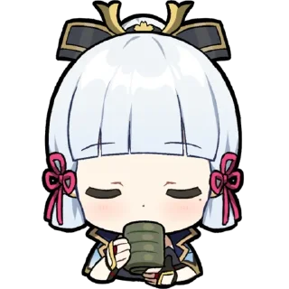Video sticker 😌 Картины Паймон 8 | @GenshinImpactEmojis
