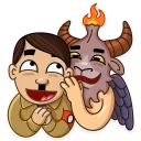 Telegram sticker 👥 LevPrav — @stckrRobot