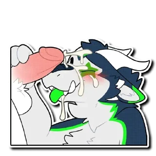 Telegram sticker 💦 Nsfw+18