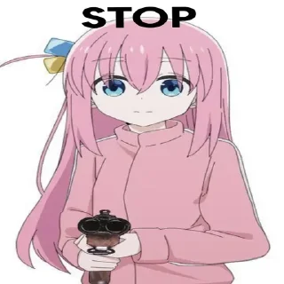 Video sticker ⭐️ Bocchi Sticker Pack by @UWUCHIHA420 • @sticbot