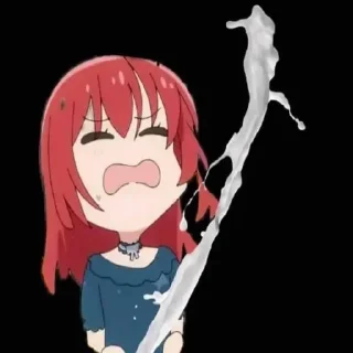 Video sticker ⭐️ Bocchi Sticker Pack by @UWUCHIHA420 • @sticbot