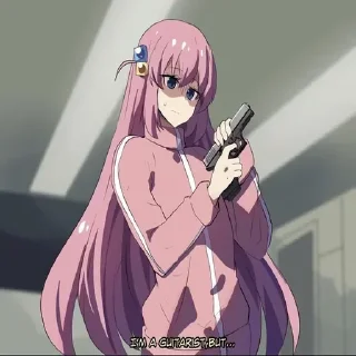 Telegram stiker ⭐️ Bocchi Sticker Pack by @UWUCHIHA420 • @sticbot