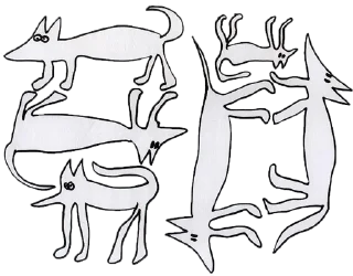 Telegram stiker 🐺 auroras