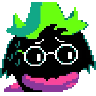 Telegram sticker 🥲 Dark Ralsei Pack (part 2/2)