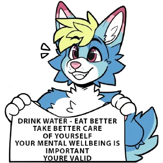 Telegram sticker 💙 Lucas!