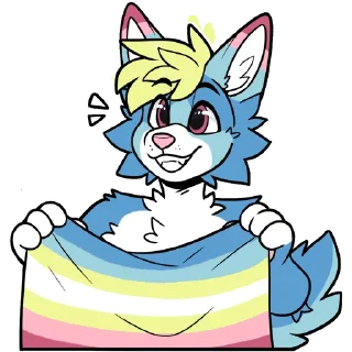 Video sticker 🏳️‍🌈 Lucas!