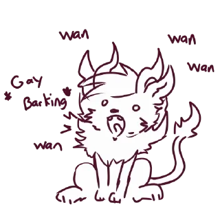 Telegram sticker 🐺 HOT_GARBAGE