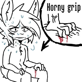 Telegram sticker 💦 HOT_GARBAGE
