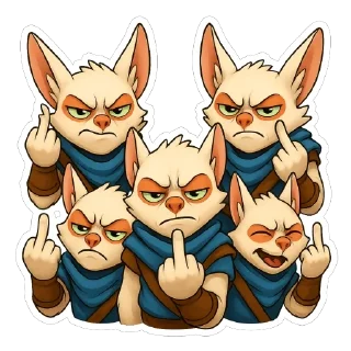 Video sticker 🖕 MEEPO | @Milaha_Nataha