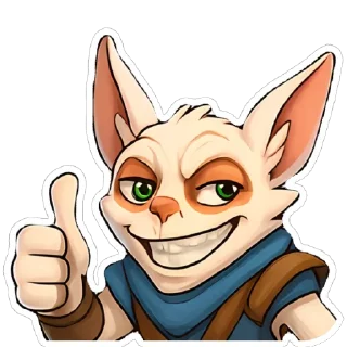Telegram stiker 👍 MEEPO | @Milaha_Nataha