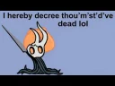 Телеграм стикер 😉 Hollow Knight Shit