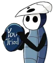 Telegram sticker 😕 Hollow Knight Shit