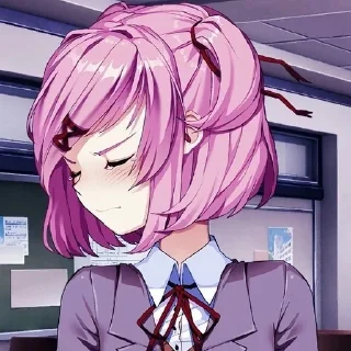 Telegram sticker 💗 dokidoki :: @fStikBot