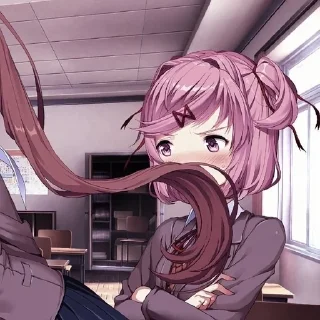 Telegram sticker 💗 dokidoki :: @fStikBot