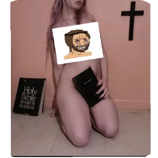 Telegram sticker ✋ Christjewcuckers