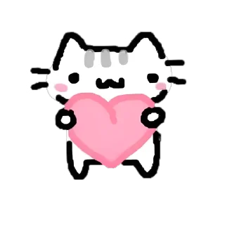 Telegram sticker ✨ ⎯͟͟  𝅄 𝖪𝗂𝗍𝗍𝖾𝗇 ֗⬦ @TenebrisLuna ⋆