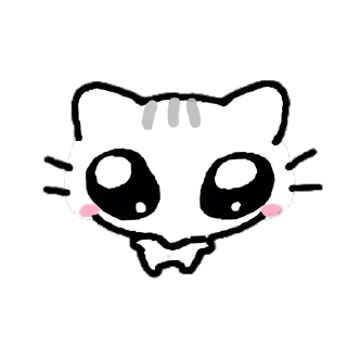 Telegram sticker ✨ ⎯͟͟  𝅄 𝖪𝗂𝗍𝗍𝖾𝗇 ֗⬦ @TenebrisLuna ⋆